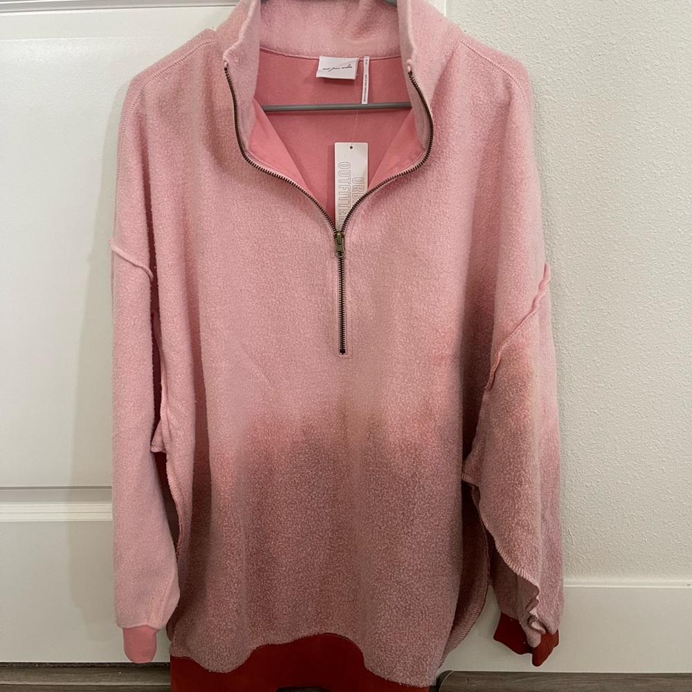 Cozy quarter zip